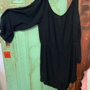 Mossimo Supply Co. Black Women's One Piece Romper Shorts